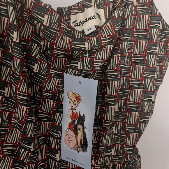 Tatyana Boutique Sandra Dress in Matchstick - Picture 3 of 6